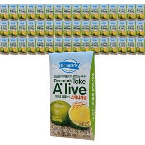 [덴마크] 덴마크 테이크 얼라이브 스위티자몽 120ml x 24팩