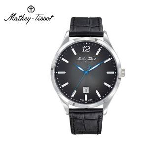 메티티솟 Mathey-Tissot D411AN 여성 가죽시계