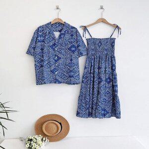 [기타]커플 여름 바캉스룩 신혼여행 비치룩 해변룩 시밀러룩 (WFGNKWT)