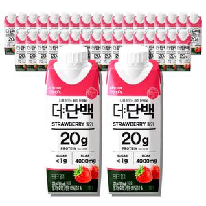 더단백 딸기 프로틴 250ml 36개 단백질음료