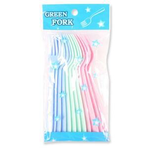 [ME3N1O20_52C5]그린포크 피크닉포크세트 12P