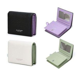 [NS홈쇼핑]JAWA5E921/JAWA5E922 질스튜어트 [아크릴볼] 로고배색 소가죽 반지갑..