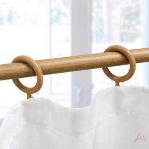 커튼링 C6846 오크 10EA 미니