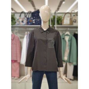 [NS홈쇼핑]크로커다일레이디 셔츠 카라 프린트 블라우스 CLDFBL111[35085730]