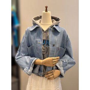 [갤러리아] ab.f.z 루즈핏 크롭 데님자켓 ACZ5QJ35G