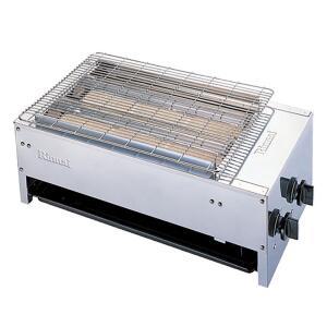 린나이 야끼바 업소용 가스그릴 생선구이기 하화식 2버너 장어구이