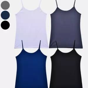 상쾌하고 쾌적한 에어로쿨 소재 편안한 여성 끈 런닝/여성나시/여성민소매/여성이너웨어/여자런닝