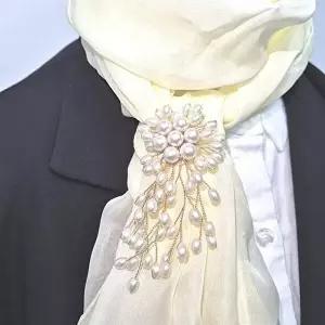 한복 50대 진주 패션 옷핀 화려한 여성 셔츠핀 악세서-WFHT9I7