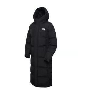 노스페이스 남여공용 덕다운 롱패딩 점퍼 24FW 고 프리 RDS 다운 코트 NC1DQ73A BLK