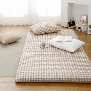 우디체크 국산 바닥 매트 요세트 S D Q 감성 먼지없는 요커버+허브요솜5cm 침구세트