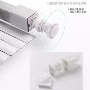 무타공 블라인드 압축봉 암막커튼 욕실 맞춤제작 가리개 핀형 순백색 사무실 안방