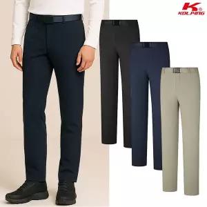 [콜핑] 남성 겨울 기모 파워스트레치 레귤러 나일론 등산 바지 KSC961VP0M