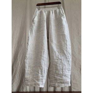 면 바지 당근 지오송지오 캐롯 앤듀 팬츠 남성용 루즈핏 베이지