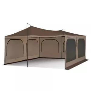 코베아 캠핑 낚시 스크린 일체형 타프 쉘 렉타가든 M