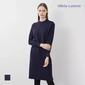 [올리비아로렌] 롱 니트 원피스_VOBOA3W9241