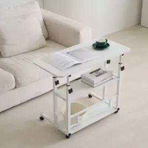 로프트앤가구 서브 이동 보조소형 탁자 높낮이 창가소파 높이조절테이블 침대 사이드테이블 베드 이동식 바퀴