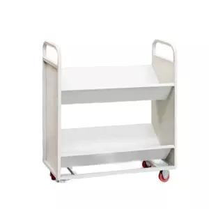 도서관북카트 이동식책꽂이 이동식책선반 꽂이 책꽃이 트럭 북트롤리 웨건 사무실 책꽂이트롤리