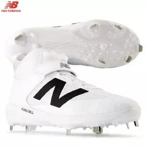 뉴발란스 퓨얼셀 M4040 TW8 일체형 징스파이크 야구화 화이트
