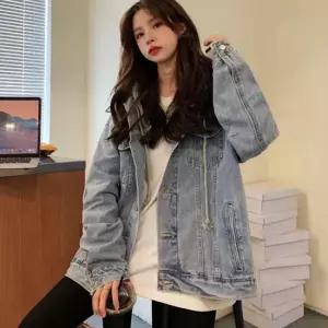 [오노마] ONM 여성  없이 입는 탈부착 후드 캐주얼 데님자  41583314)