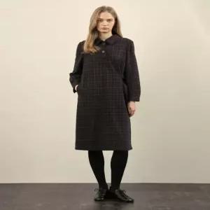 [올리비아로렌] 체크 카라원피스VOBOA4W9251