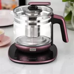 열탕기 전기 차탕기 물 끓이는 홍삼 달임기 가정용 강화 유리 약탕기 1.8L