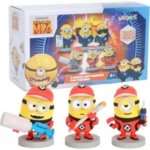 YOLOPARK 슈퍼배드 4 장난감 미니언즈 작업복 피규어 세트
