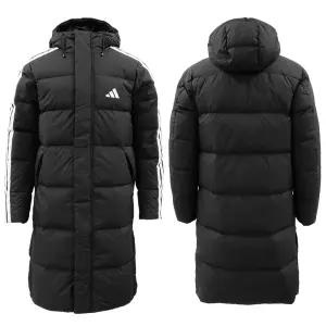 아디다스 3S 롱코트 오리털 롱패딩 점퍼 JZ8731