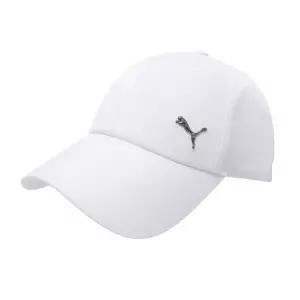 푸마 PUMA 에센셜 메탈캣 베이스볼 벨크로 볼캡 야구 골프 모자 화이트 025994-07