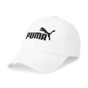 푸마 PUMA 에센셜 NO.1 로고  베이스볼 벨크로 볼캡 야구 골프 모자 화이트 025999-02