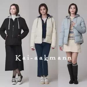 카이아크만 25FW 최신상 여성 후드 패딩 재킷