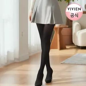 [비비안]코튼 타이즈_TS2056H_ML_블랙