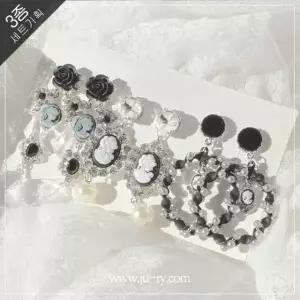 [골드스마일]은침 귀걸이 세트 여성 귀찌 3종