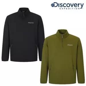 갤러리아 [디스커버리] 남성 그리드 반집업 티셔츠 (DMZT31054)