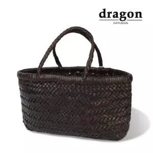 드래곤디퓨전 토트백 미니 플랫 고라 드래곤백 다크브라운 8809-DB