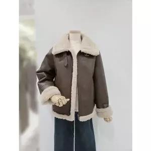 [NS홈쇼핑][SOUP] 플렛카라 인조 무스탕 SBBMU81[35600505]