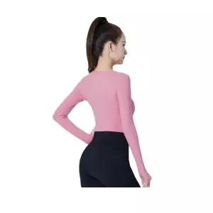 여성 긴팔 라인댄스복 댄스 연습복 공연 상의 모던 무용 라틴