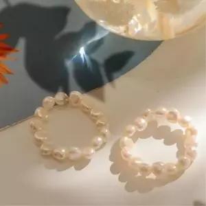 [마이모노샵] 진주 악세사리 우정반지 만들기 DIY 키트 set 심플룩