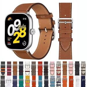 레드미 워치 5 라이트/ 액티브/ 샤오미 S4 20mm  갤럭시 7 6 4 3용 가죽 스트랩/밴드