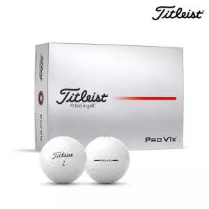 타이틀리스트 2025 Pro V1x 골프볼 [4피스]