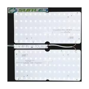 국산 LED모듈 전등 KS안정기 사각방등 50W 교체 기판 세트 자석 리폼 DIY 셀프