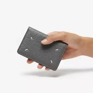 메종 마르지엘라 엔벨롭 클립 반지갑 - 그레이  S36UI0416P4455T8127