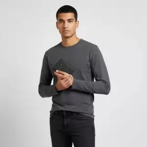 메종 마르지엘라 로고 여권 지갑 - 블랙  SA3VL0001P4455T8013