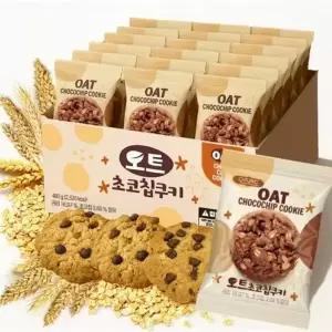 오트 귀리초코칩 쿠키 480g(약40봉) 슈퍼푸드 귀리간식