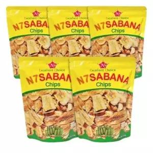 엔세븐 사바나칩 100g x 5봉 사바나나 간식 바나나칩 쿠키