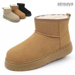 신사야 포근한 털안감 방한 미들부츠 25S080