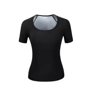 운동땀복 여성 반팔티 트레이닝 빅사이즈 헬스 땀복 (WFIDS3H)