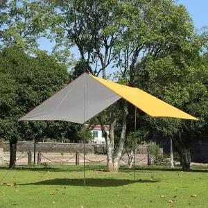 사각 그늘막 타프 매트 캠핑 텐트 옥상 가리개 루프탑타프 헥사타프