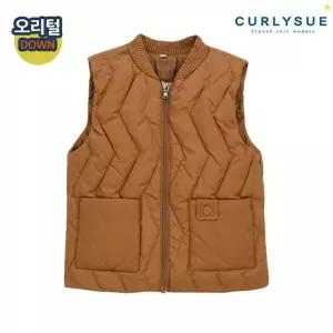 [보리보리/컬리수]지그재그 경량조끼 CNW0XQVE53