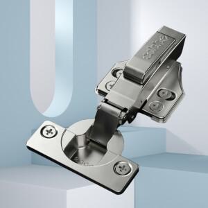 2pc 콜드 레일 스틸 2 단계 댐핑 도어 유압 경첩 캐비닛 힌지 댐퍼 버퍼 소프트 클로즈 주방 하드웨어