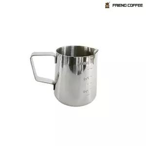 고품질 밀크저그 스팀피쳐 우유 거품기 350ml 카페 스타일 우유용기 (WFIQ6GT)